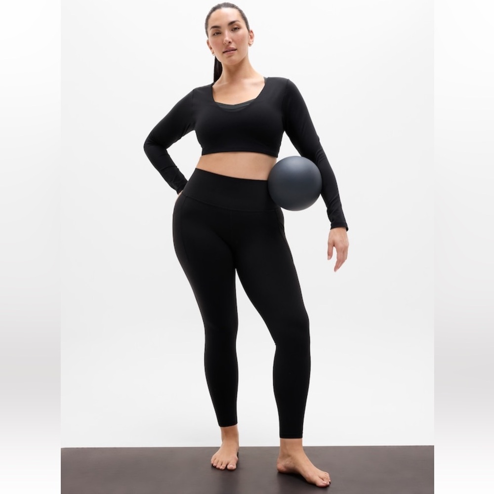 ATHLETA Salutation Stash Tight Black High-Waisted Leggings